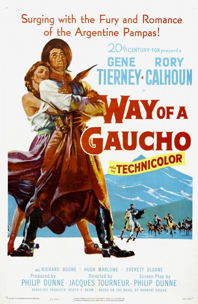 Путь Гаучо (1952) постер