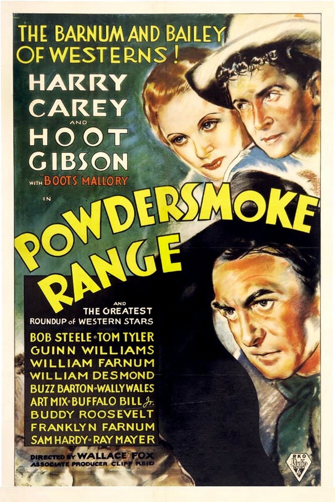 Powdersmoke Range (1935) постер