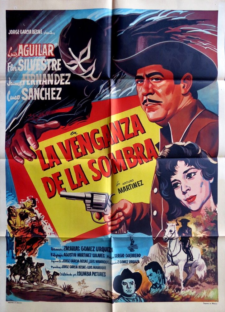 La venganza de la sombra (1962) постер