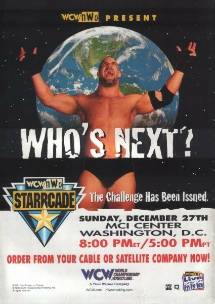WCW Старркейд (1998) постер