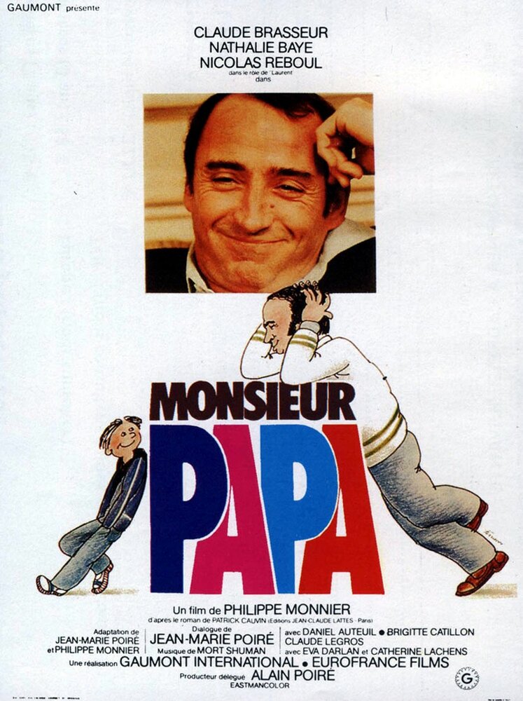 Месье папа (1977) постер
