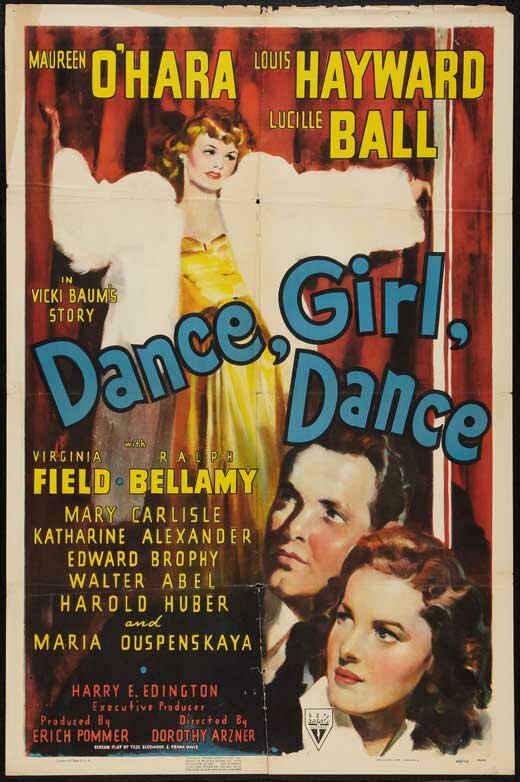 Танцуй, девочка, танцуй (1940) постер