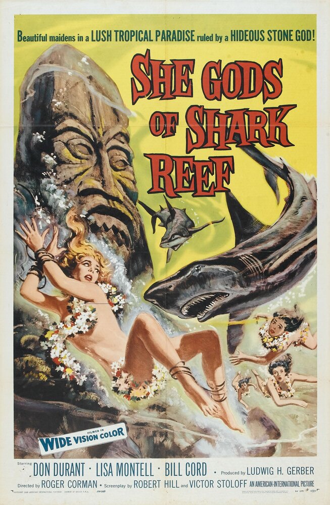 Богиня Акульего рифа (1958) постер