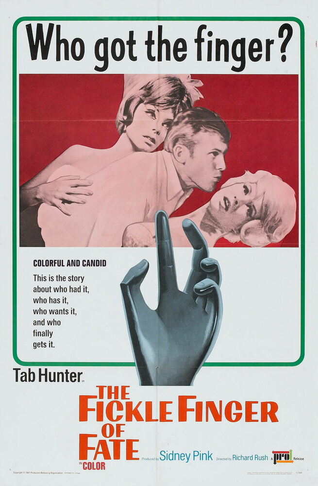 Палец судьбы (1967) постер