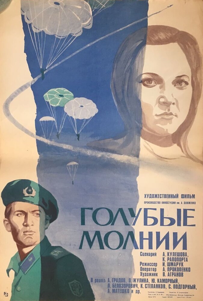 Голубые молнии (1978) постер