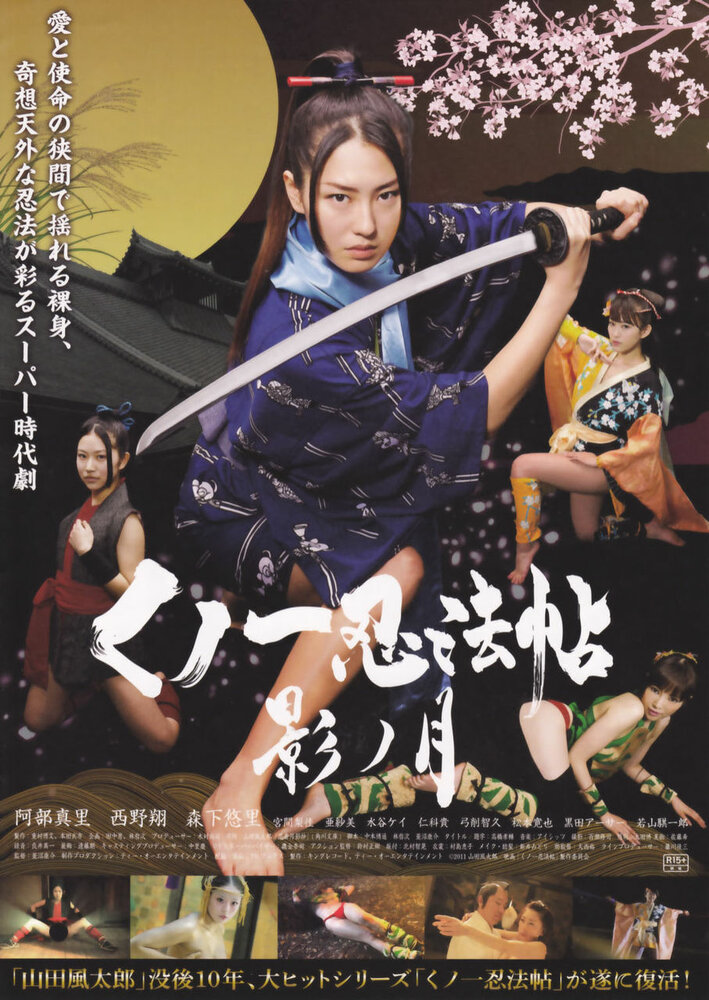 Kunoichi ninpô-chô: Kage no tsuki (2011) постер