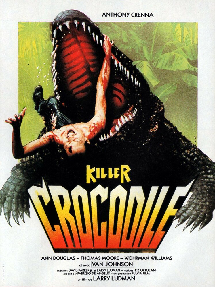 Крокодил-убийца (1989) постер