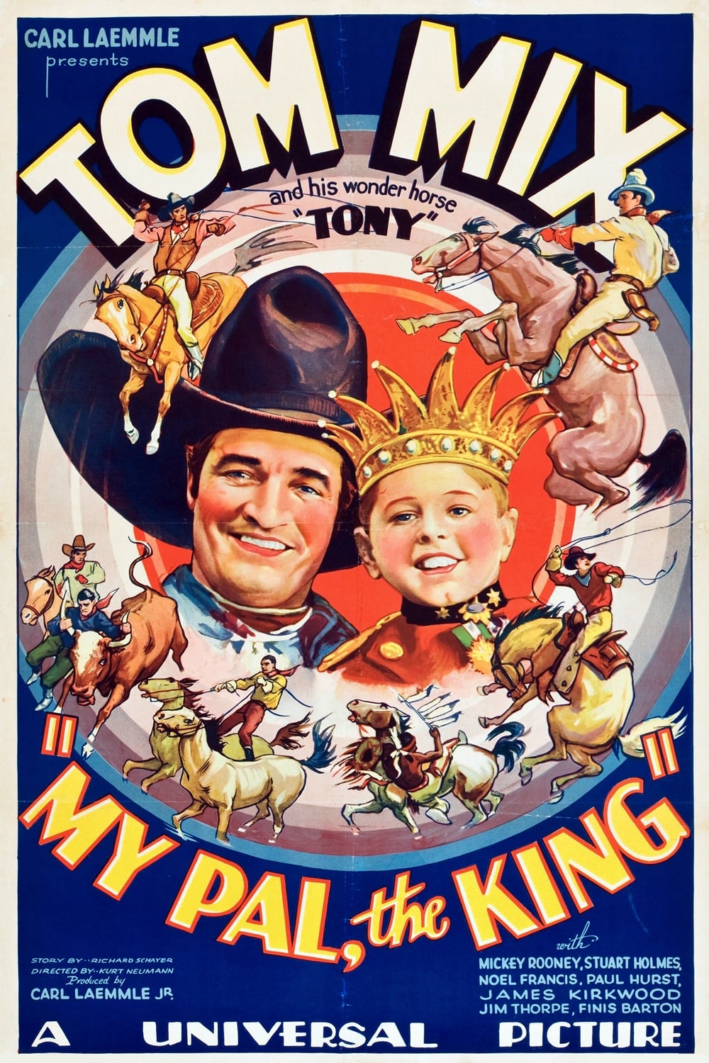 Мой приятель король (1932) постер