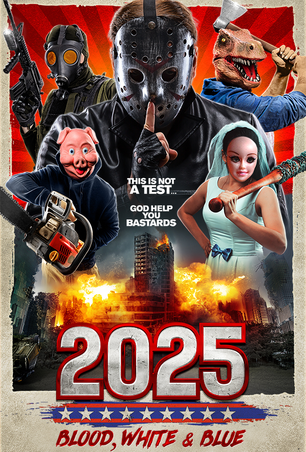 2025: Blood, White & Blue (2022) постер
