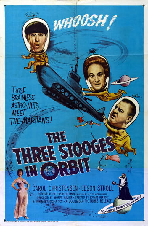 The Three Stooges in Orbit (1962) постер