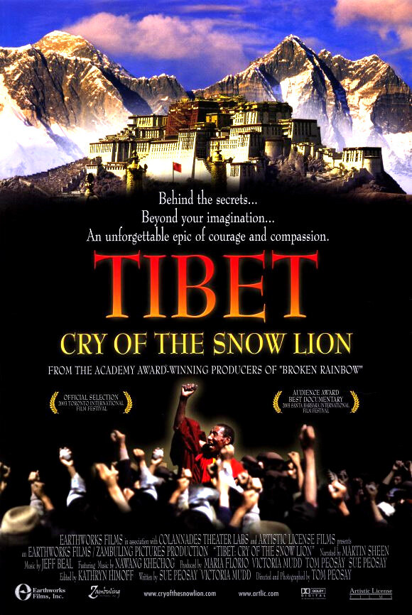 Тибет: Плач снежного льва (2002) постер