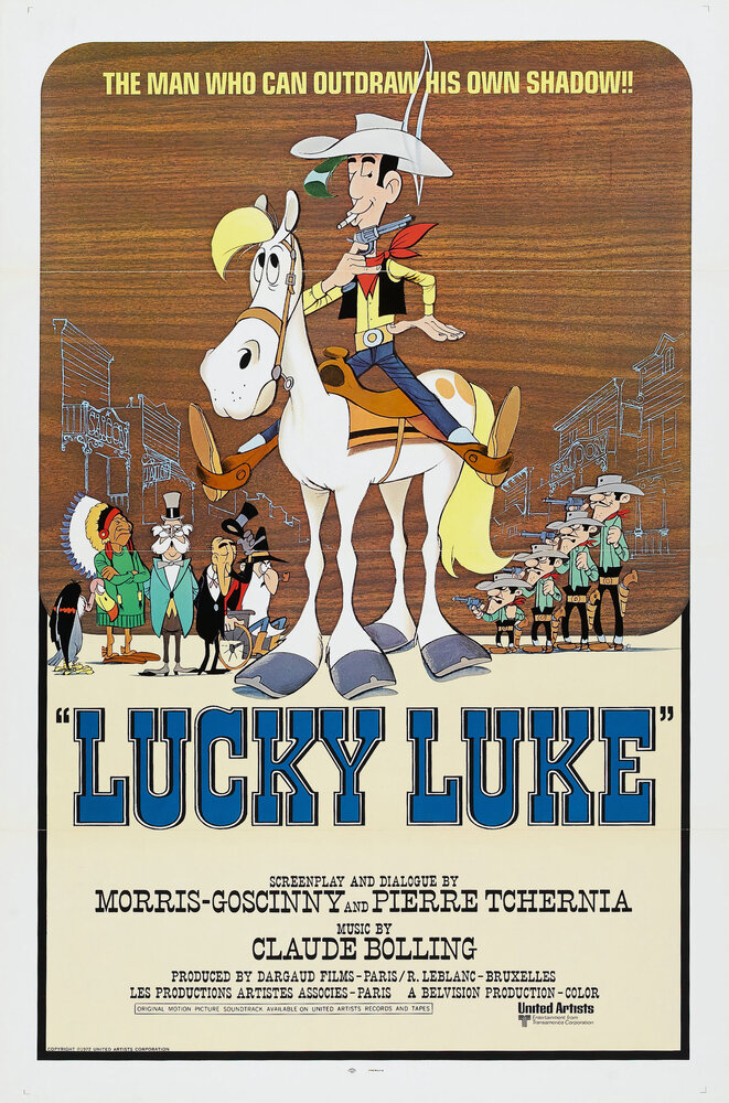 Счастливчик Люк (1991) постер