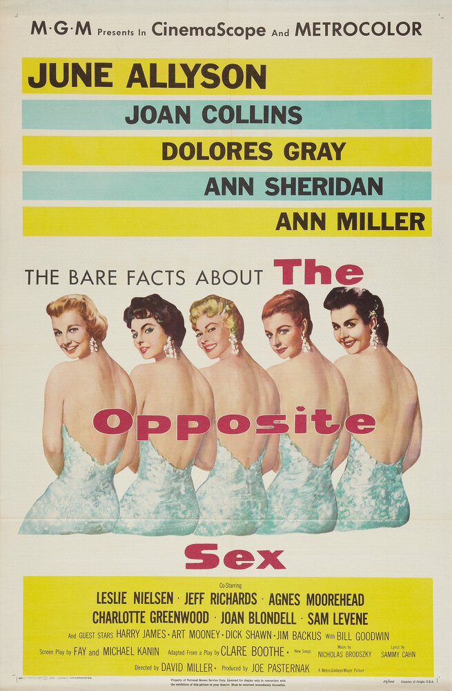 Противоположный пол (1956) постер