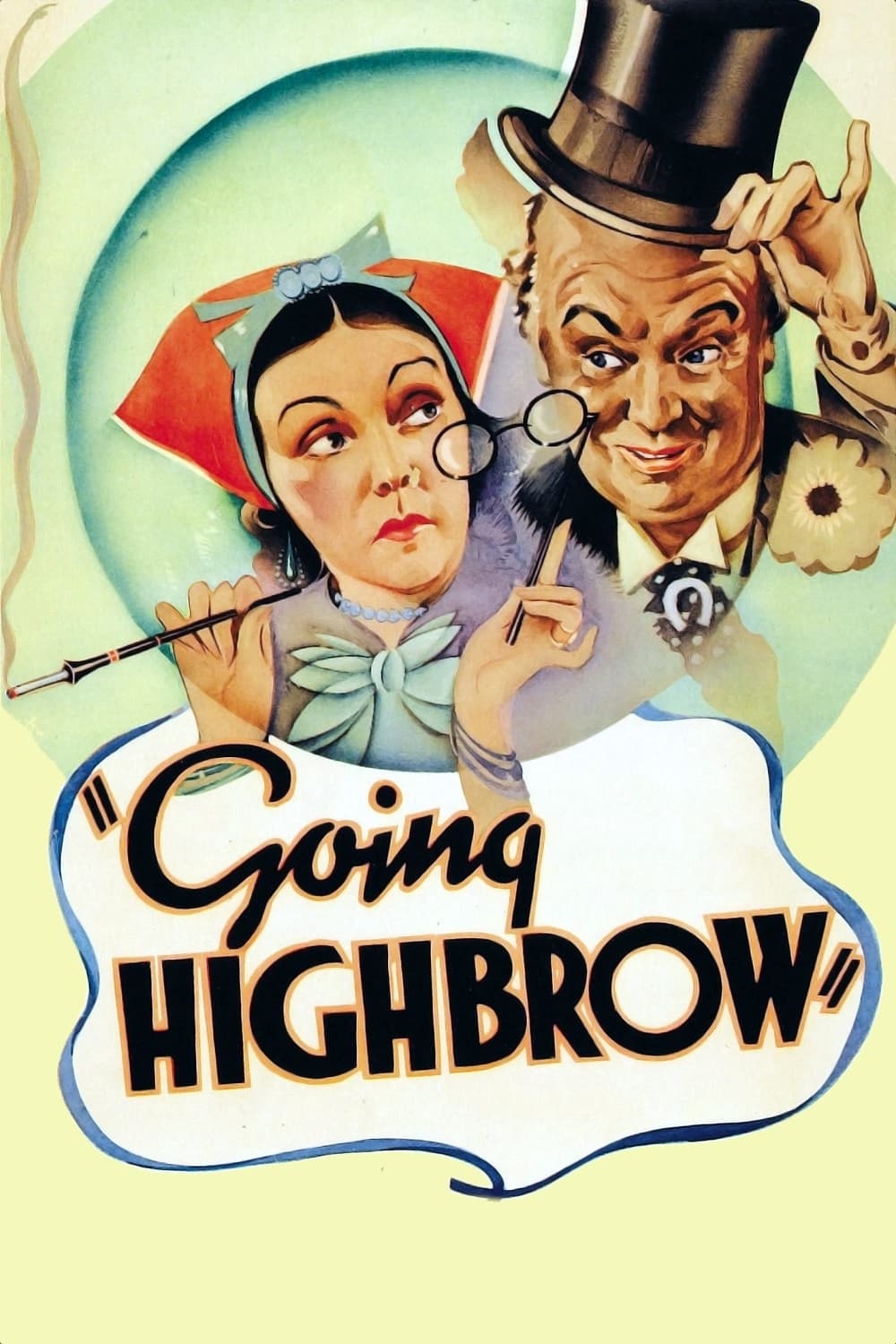 Going Highbrow (1935) постер