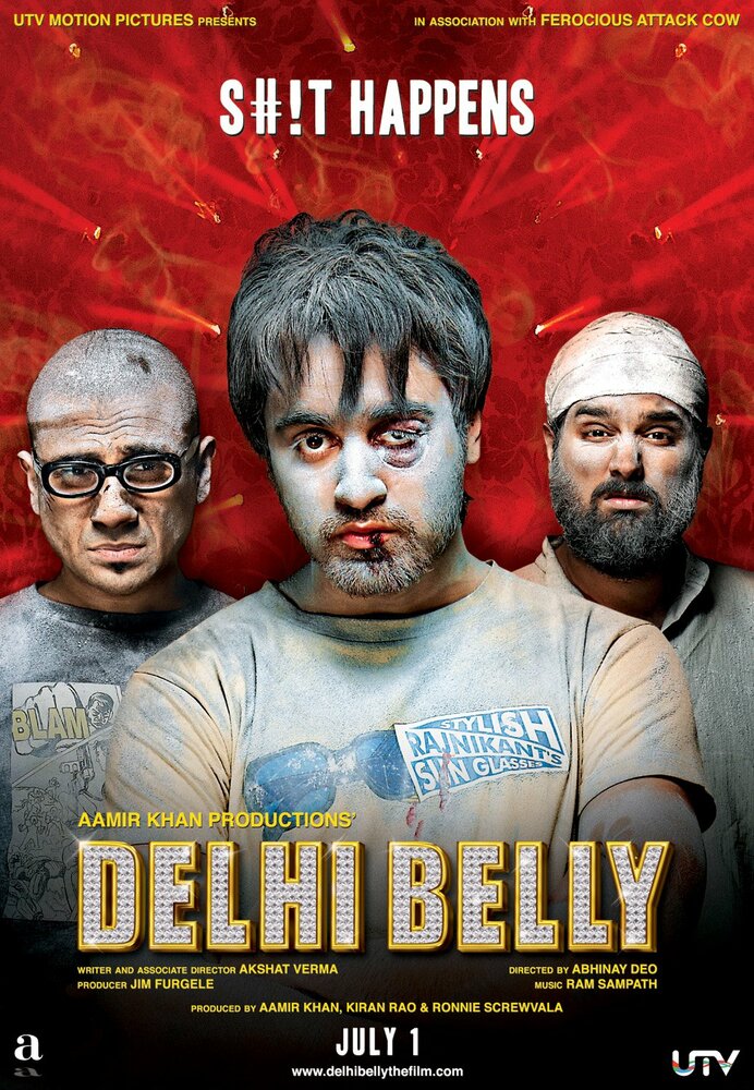Однажды в Дели (2011) постер
