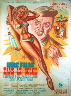Une fille dans le soleil (1953) постер
