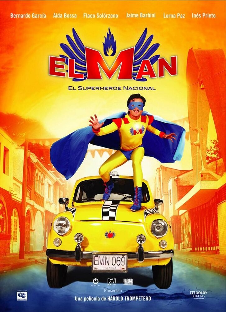 El man, el superhéroe nacional (2009) постер