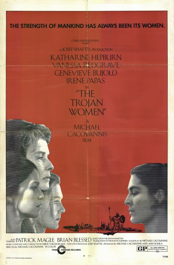 Троянки (1971) постер