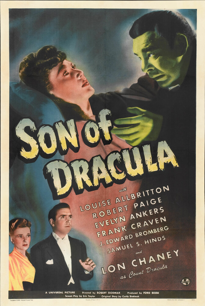Сын Дракулы (1943) постер