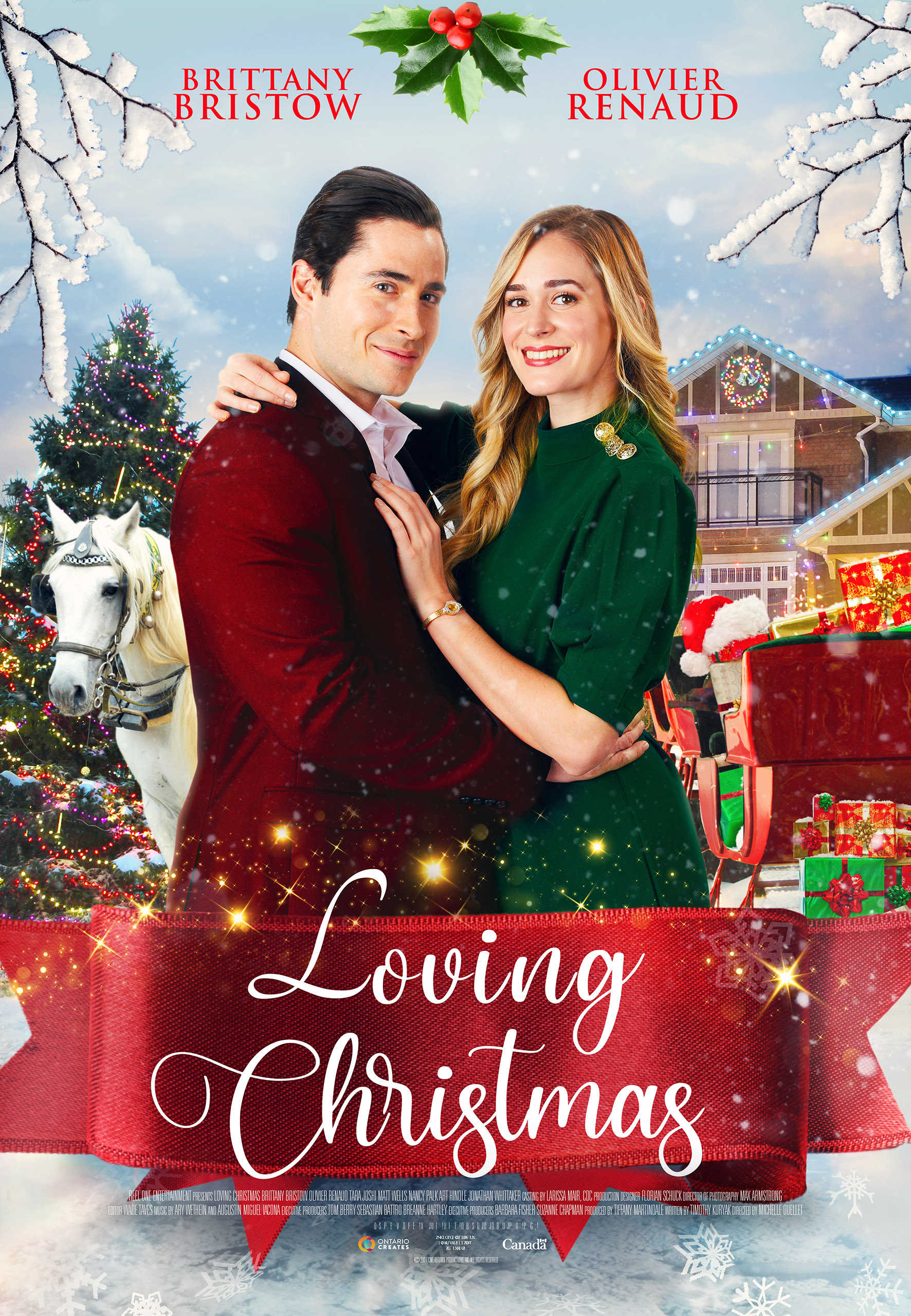 Loving Christmas (2021) постер