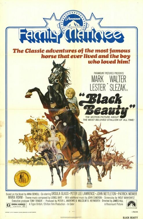 Черный красавчик (1971) постер