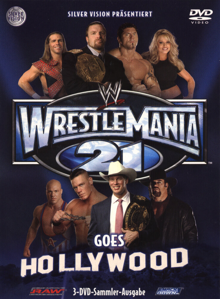 WWE РестлМания 21 (2005) постер
