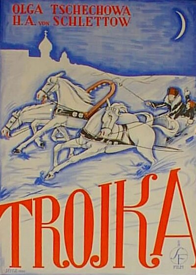 Тройка (1930) постер