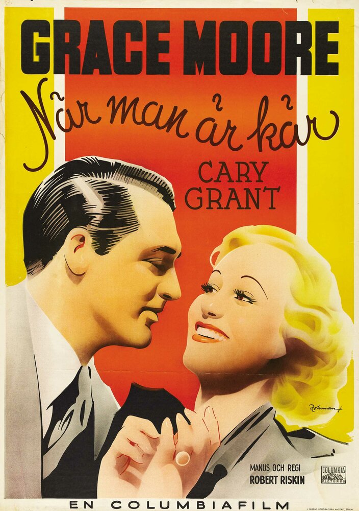 Когда ты влюблен (1937) постер