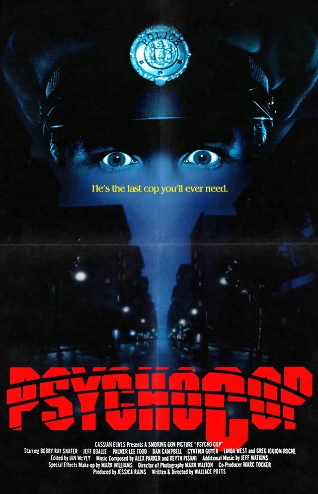 Полицейский-психопат (1989) постер