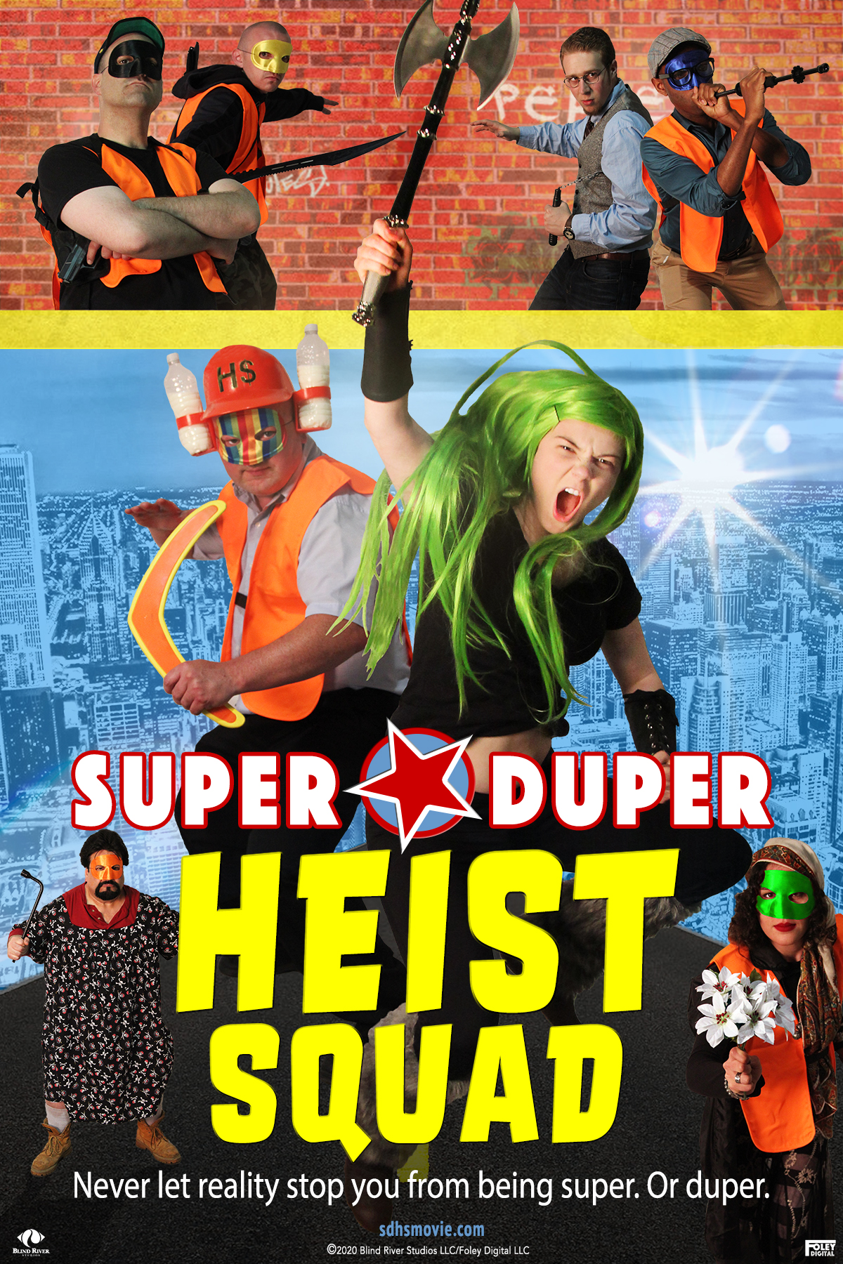 Super Duper Heist Squad (2021) постер