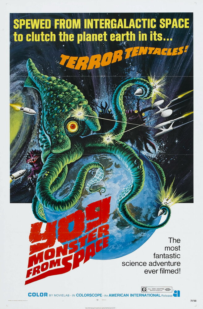 Йог: Монстр из космоса (1970) постер