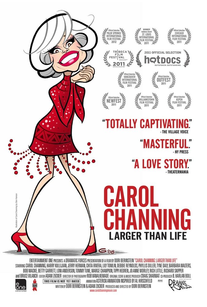Кэрол Чэннинг: Больше жизни (2012) постер