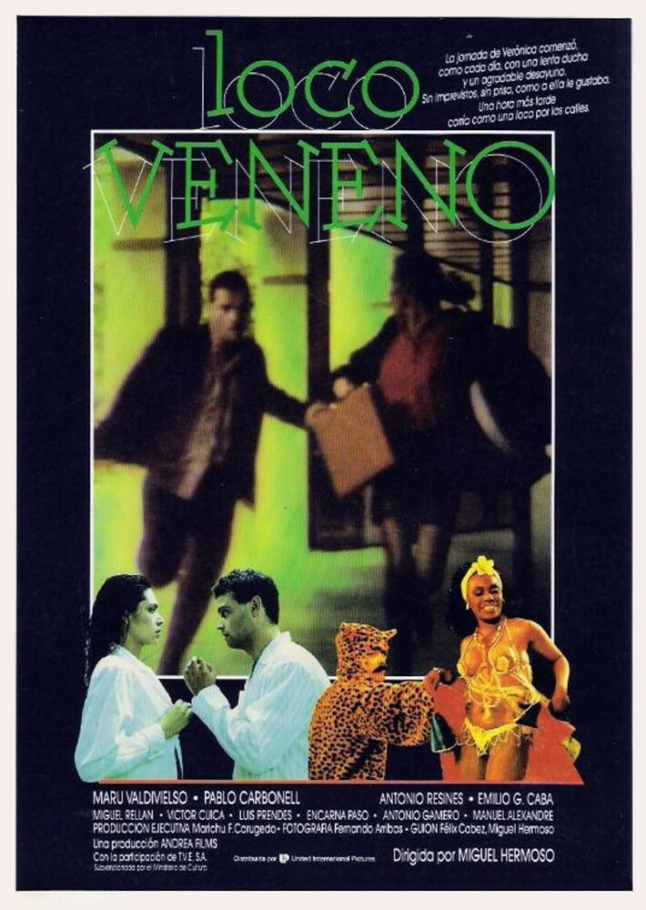 Loco veneno (1989) постер