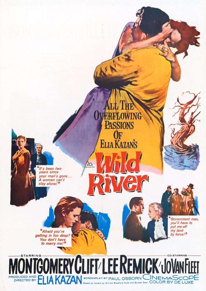 Дикая река (1960) постер