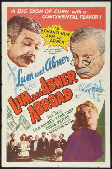 Lum and Abner Abroad (1956) постер