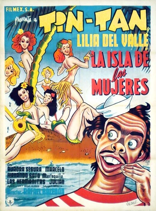 Остров женщин (1953) постер